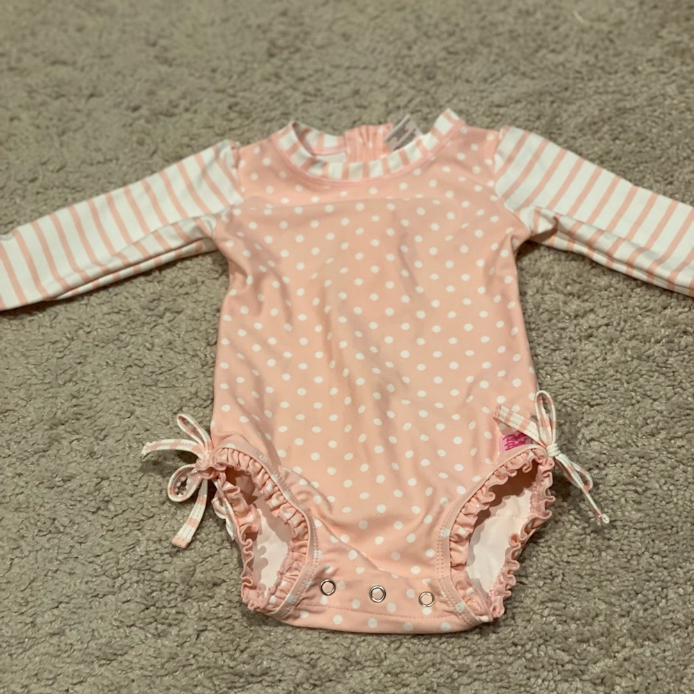 Baby Girl Rash-guard One Piece